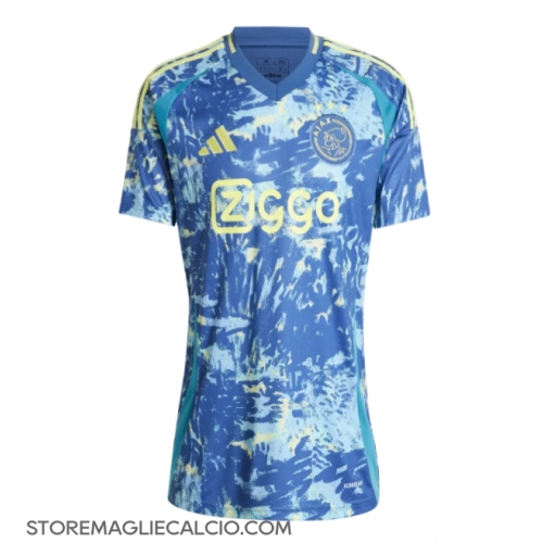 Ajax Maglia Gara Trasferta Repliche 2024-25 Donna Maniche Corte Ajax Maglia Gara Trasferta Repliche 2024-25 Donna Maniche Corte